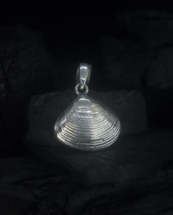 Spisula - Seashell Silver Pendant