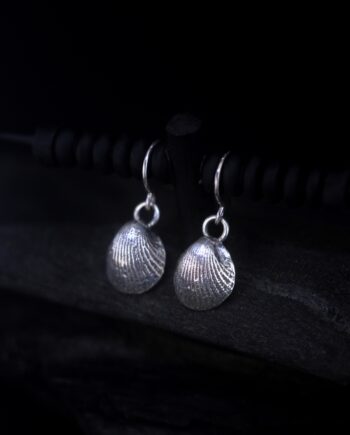 Anadara - Seashell Silver Earrings