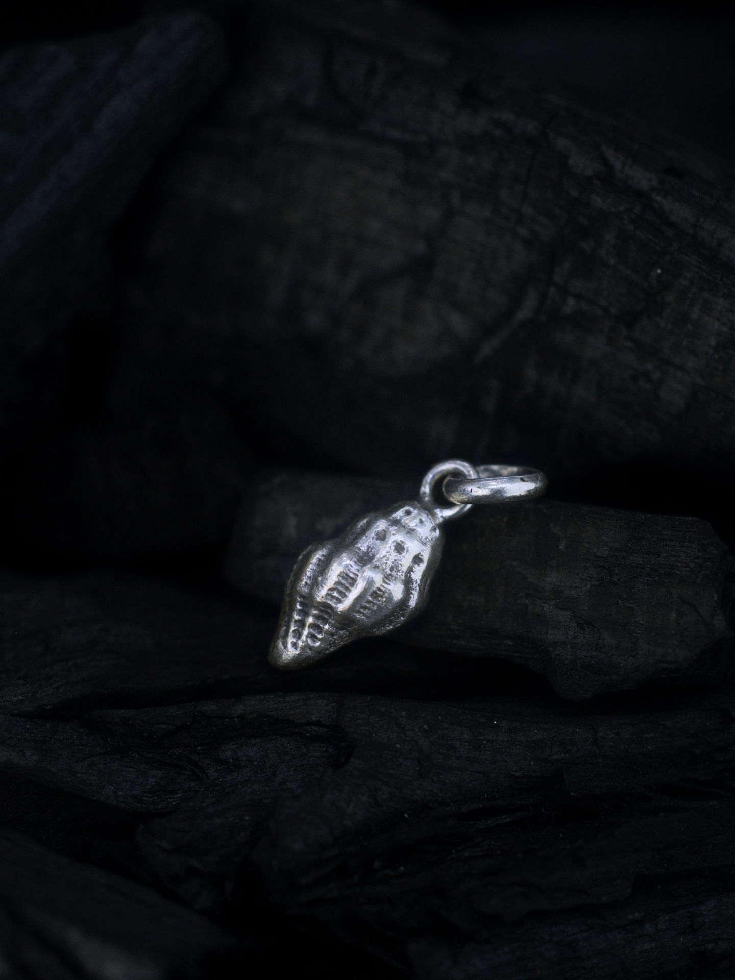Cinerea - Seashell Silver Pendant