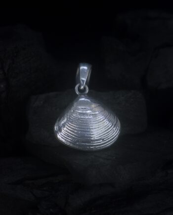 Spisula - Seashell Silver Pendant